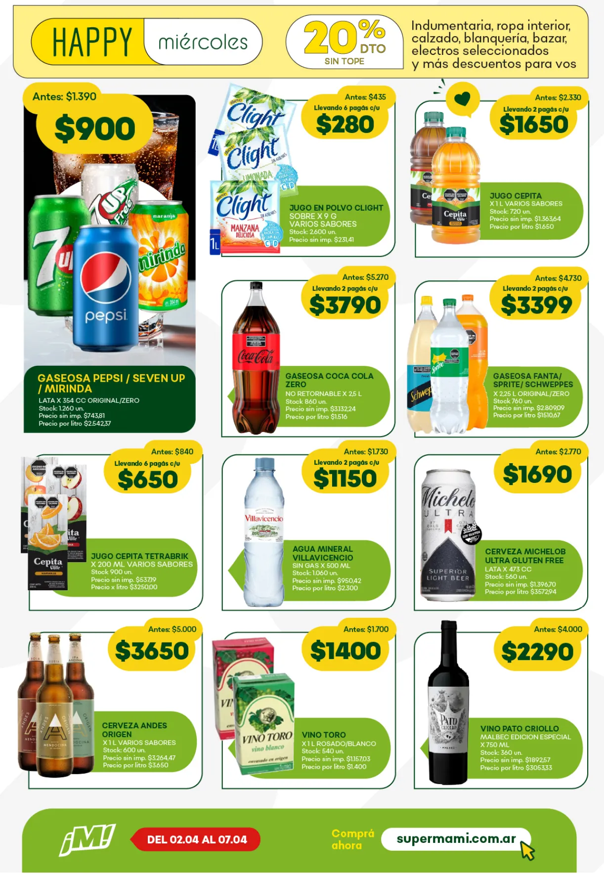 Ofertas de Super Mami Ofertas 2 de abril al 7 de abril 2026 - Página 3 del catálogo
