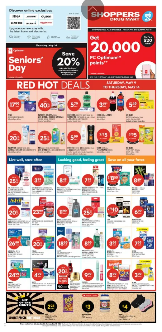 Shoppers Drug Mart Sales from May 9 to May 14 2026 - flyer page 3