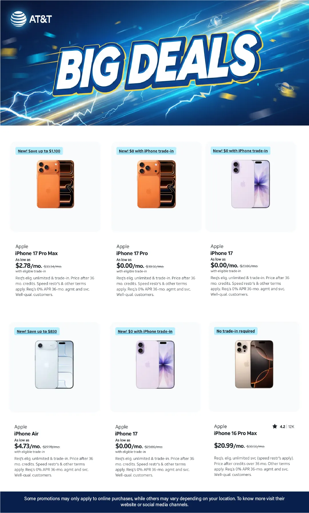 Weekly ad  AT&T Sales from September 16 to September 30 2025 - Page 2
