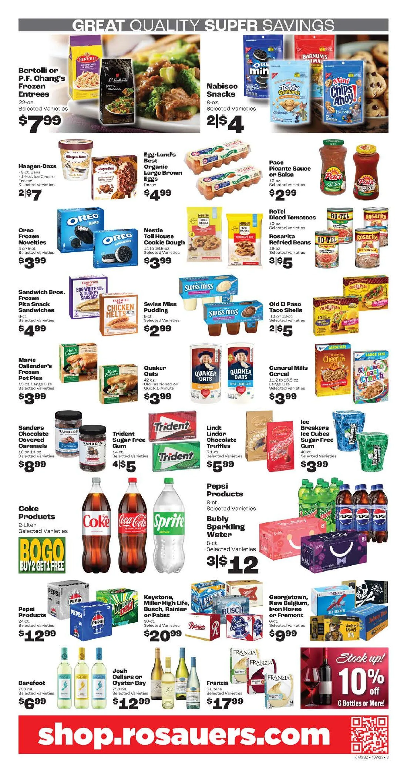 Weekly ad Rosauers Sales from October 29 to November 4 2025 - Page 3