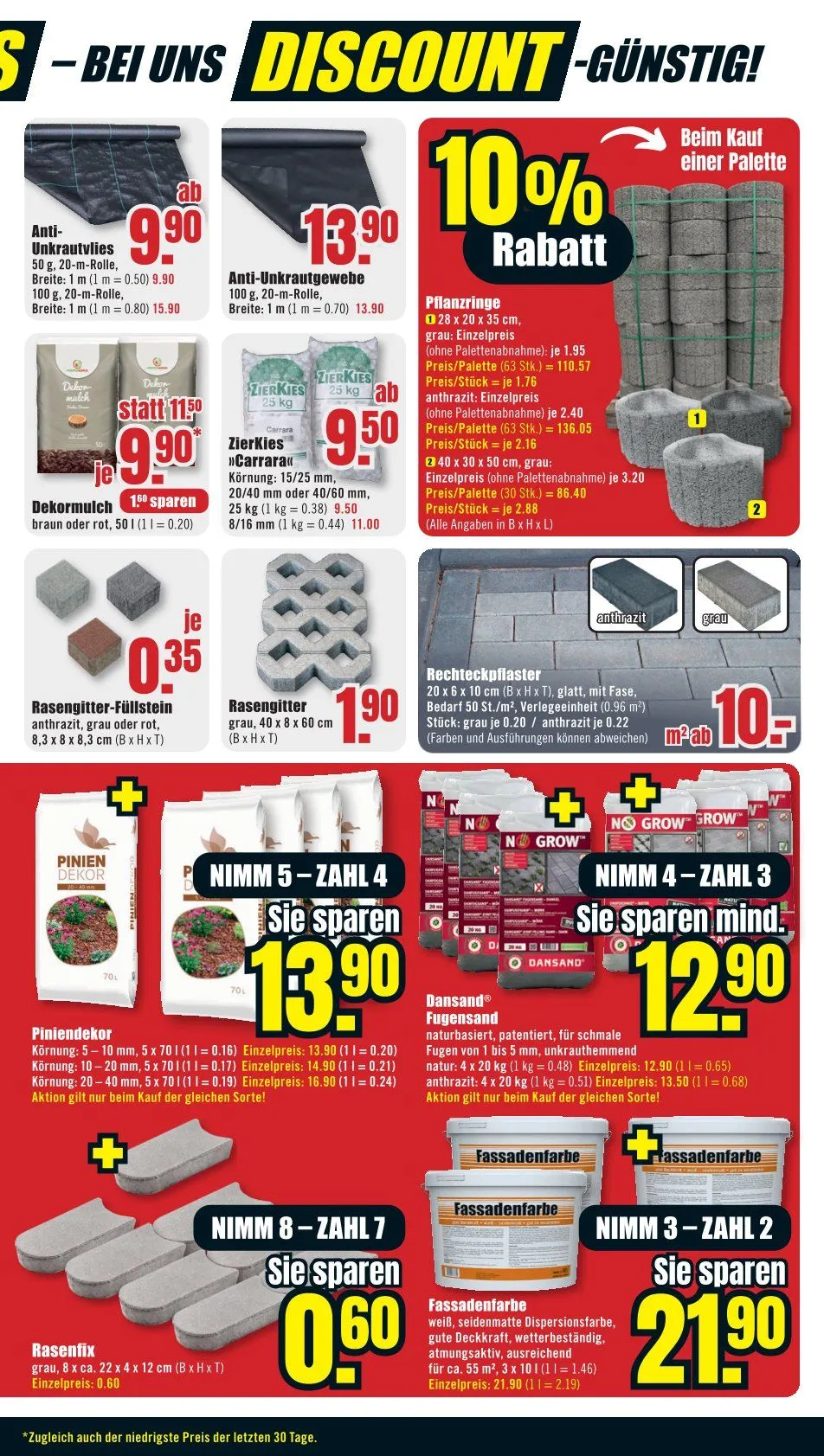 B1 Discount Baumarkt Prospekte von 5. Juli bis 11. Juli 2025 - Prospekt seite 3