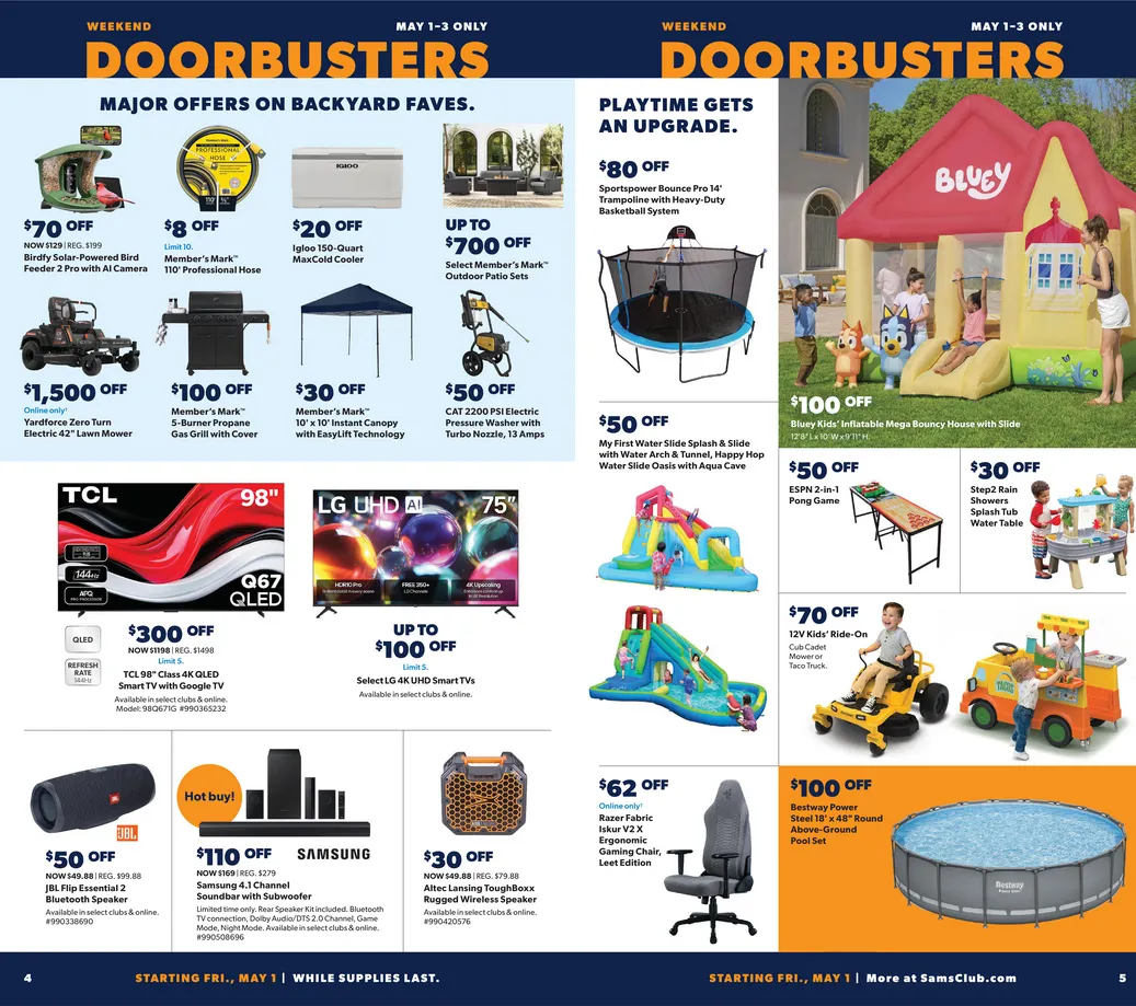Weekly ad Sam ´s club Sales from April 1 to May 31 2026 - Page 3