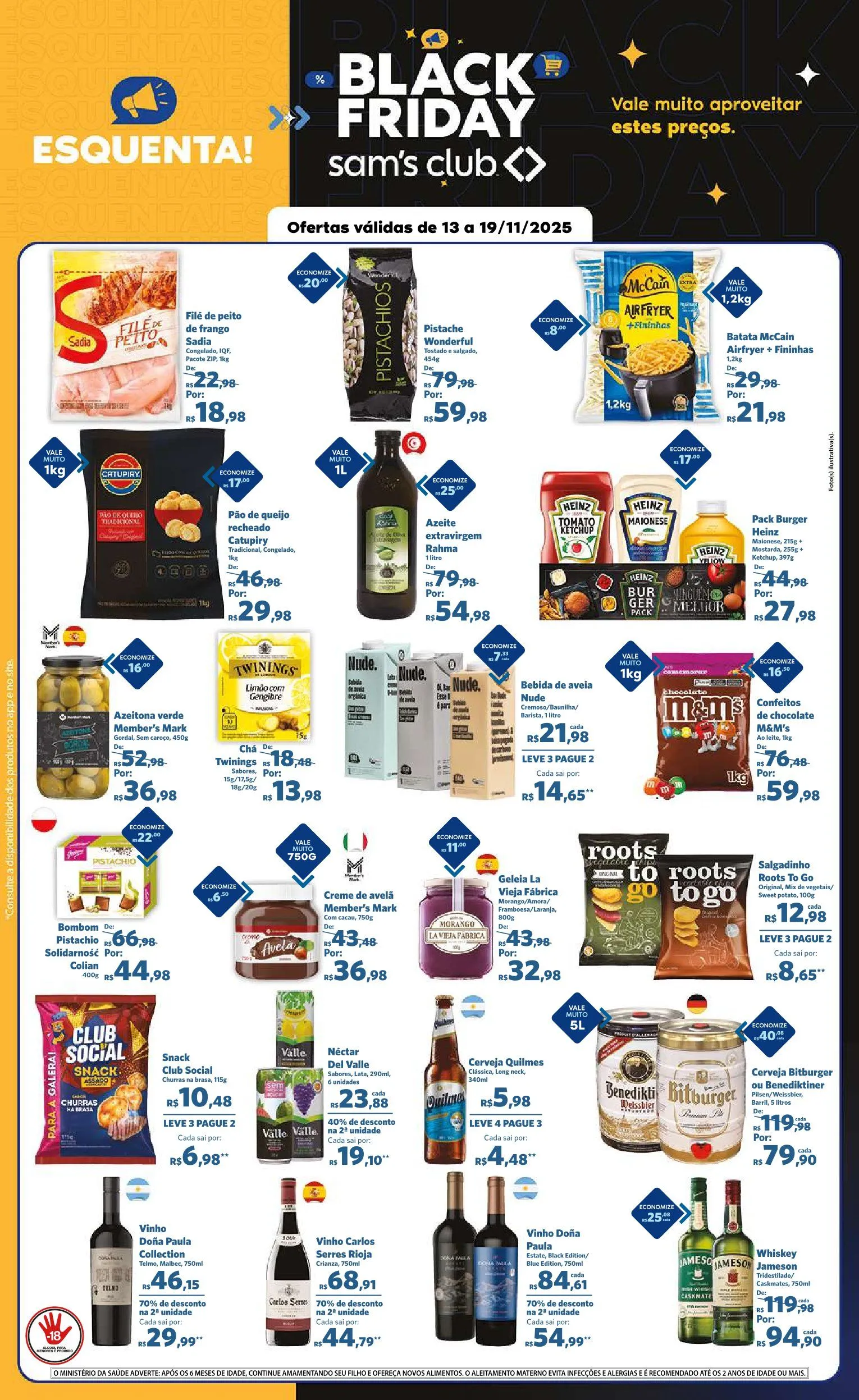 Encarte de Sam's Club Ofertas 13 de novembro até 19 de novembro 2025 - Pagina 3