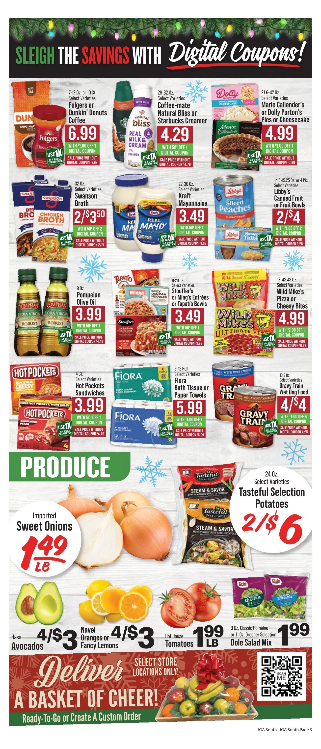Weekly promotion Hometown Market Sales spanning from December 10 to December 16 2025 - Page 3 for Catalogue 365