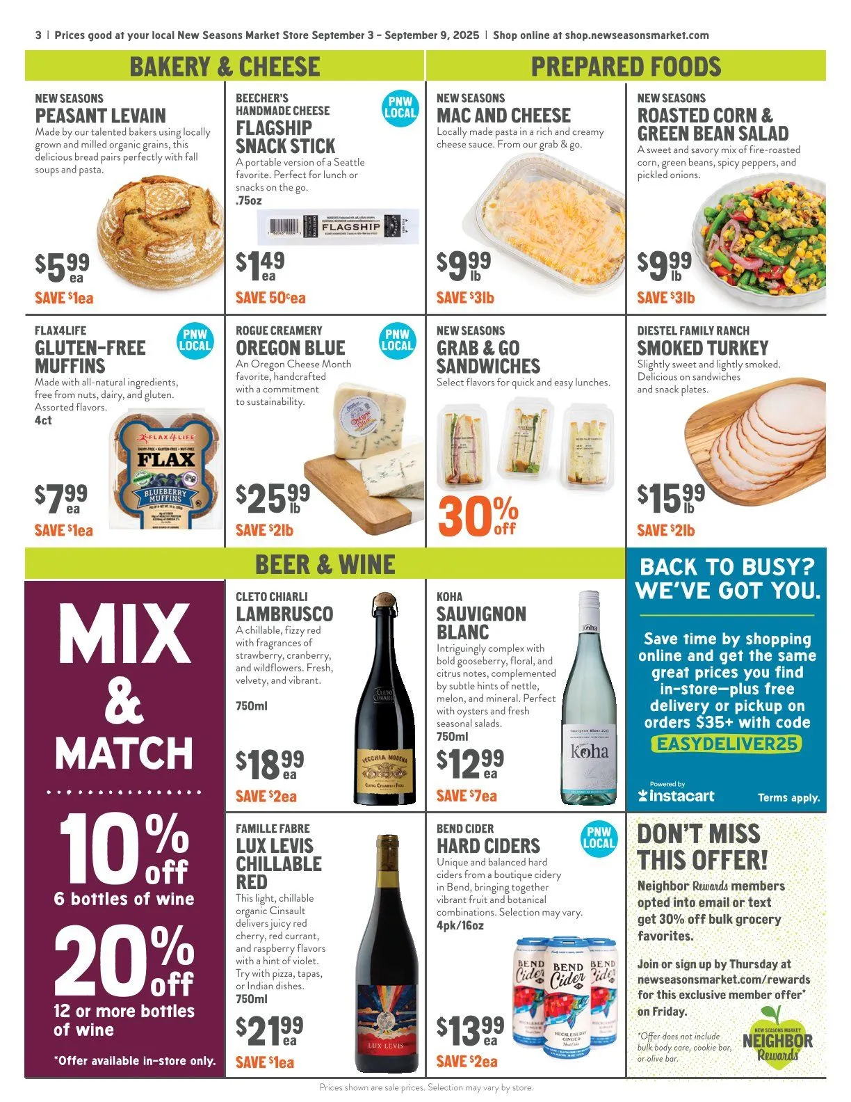 Weekly ad New Seasons Market Sales from September 3 to September 9 2025 - Page 3