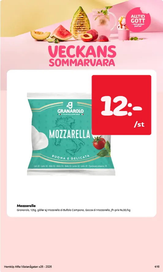 Hemköp från 22 juni till 28 juni 2026 - Reklamblad sidor 3