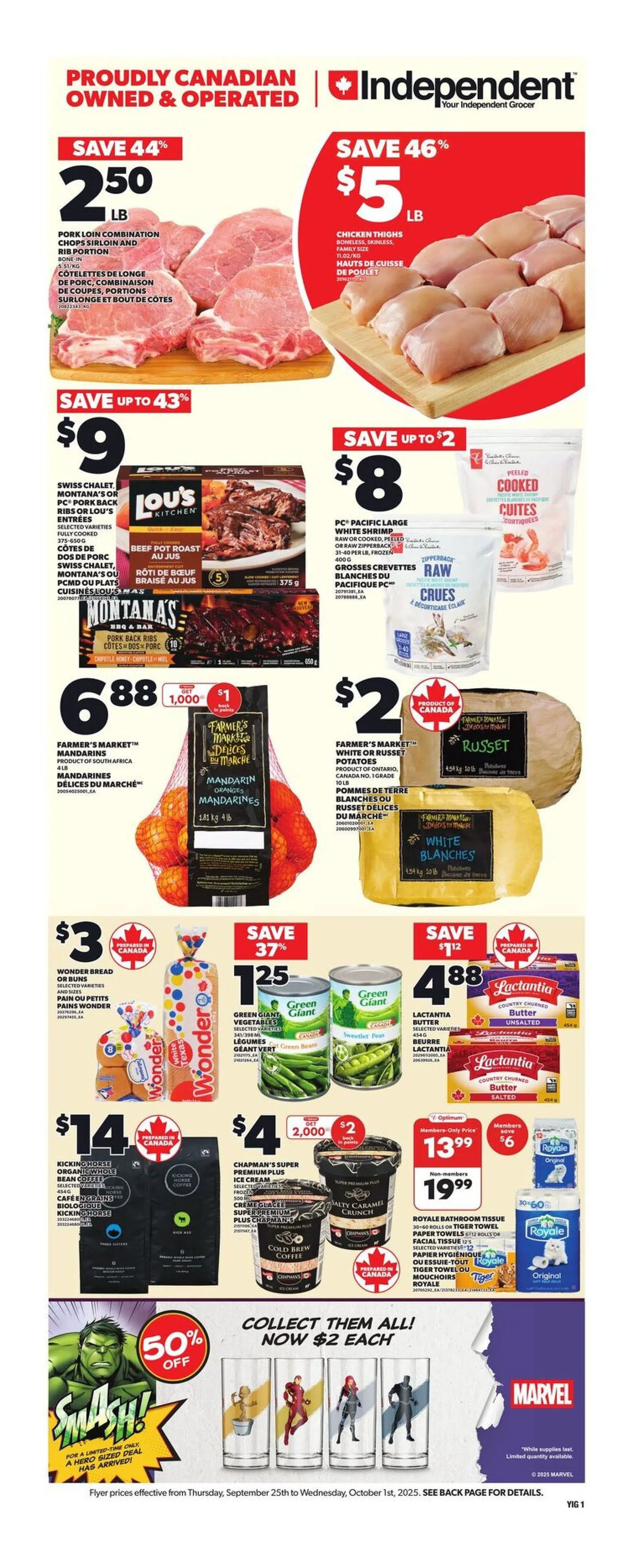 Independent Sales from September 25 to October 1 2025 - flyer page 3