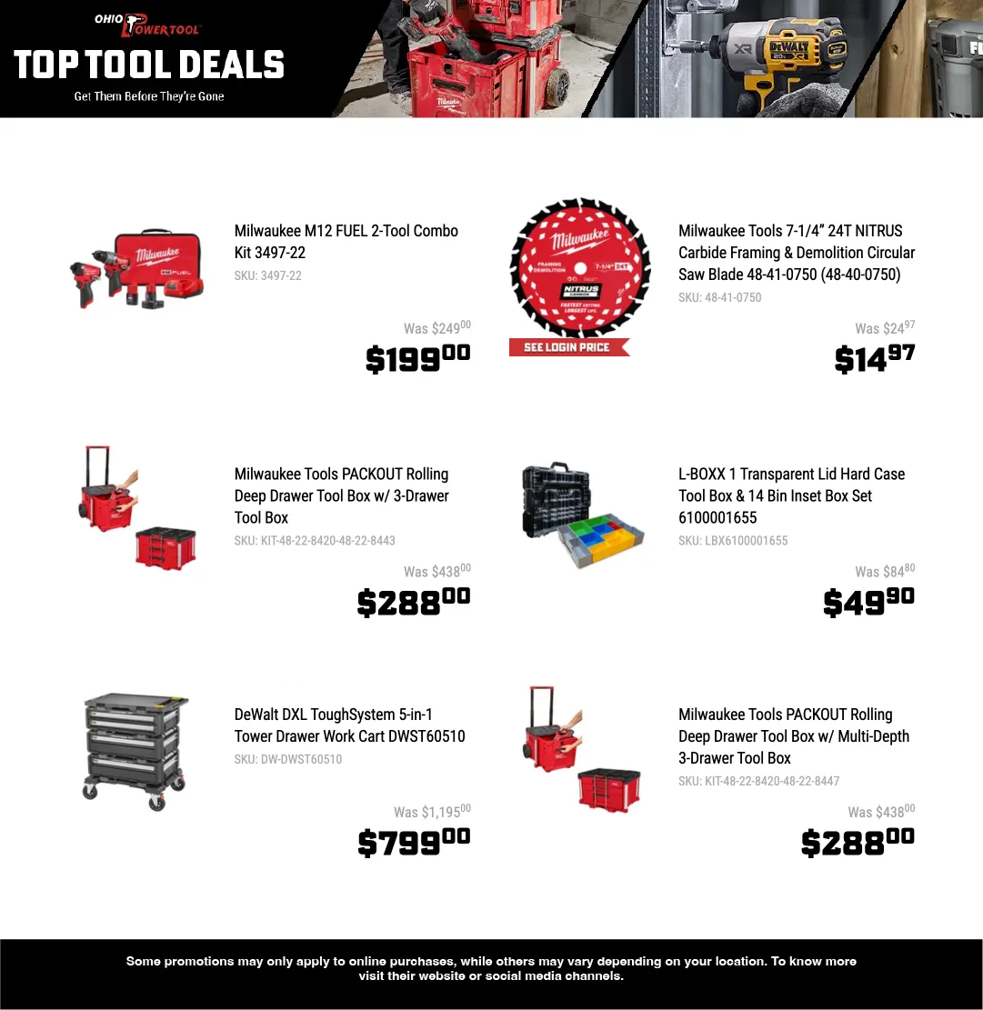 Weekly ad Ohio Power Tool  from January 16 to January 31 2026 - Page 2