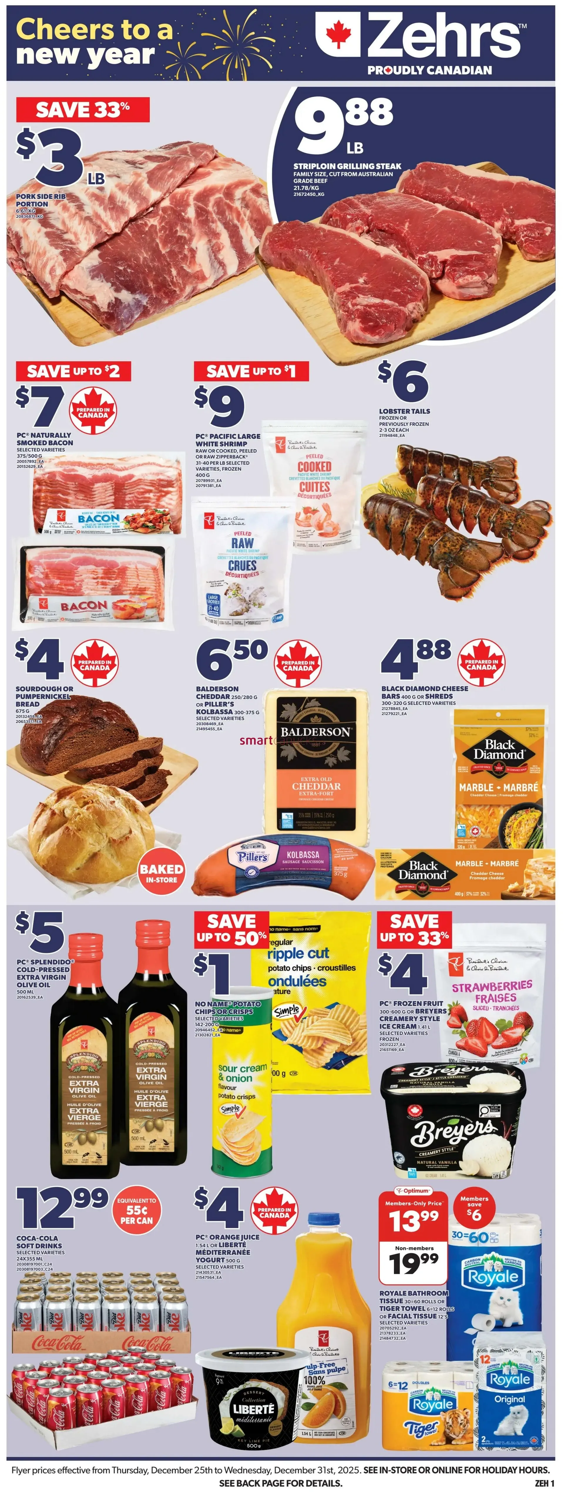 Zehrs flyers from December 25 to December 31 2025 - flyer page 3