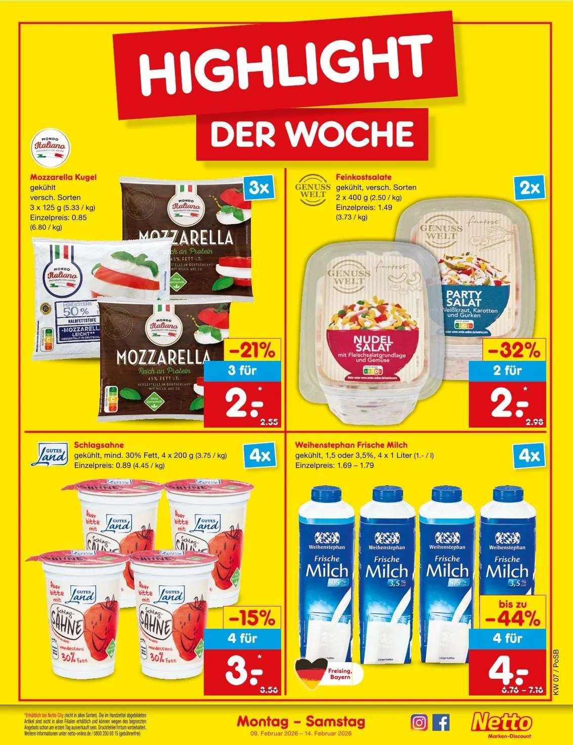 Netto Marken-Discount von 6. Februar bis 14. Februar 2026 - Prospekt seite 3