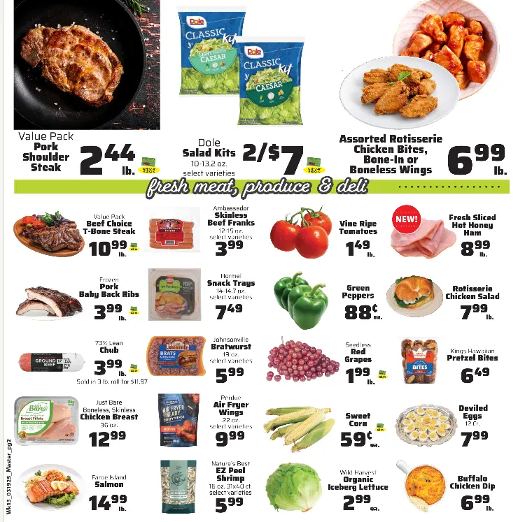 Weekly ad Miner’s County Market Deals from March 19 to April 1 2025 - Page 2