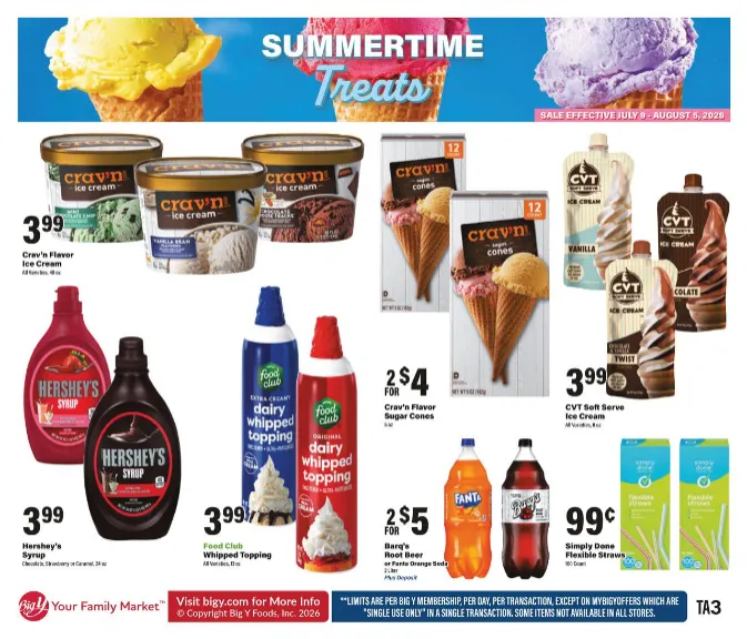 Weekly ad Big Y Sales from July 10 to August 5 2026 - Page 3