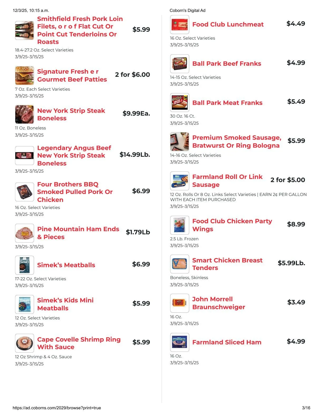 Weekly ad Coborn's Deals from March 12 to March 15 2025 - Page 3