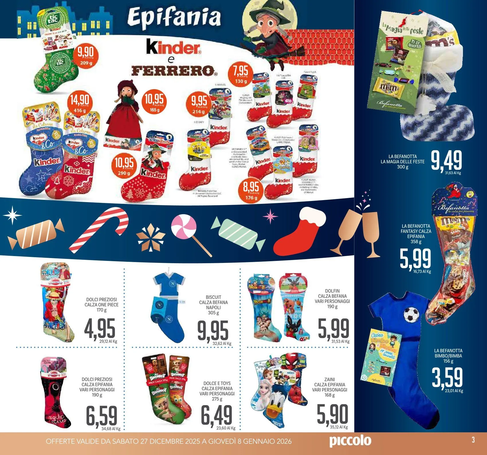 }Volantini Piccolo da 27 dicembre a 8 gennaio di 2026 - Pagina del volantino 3