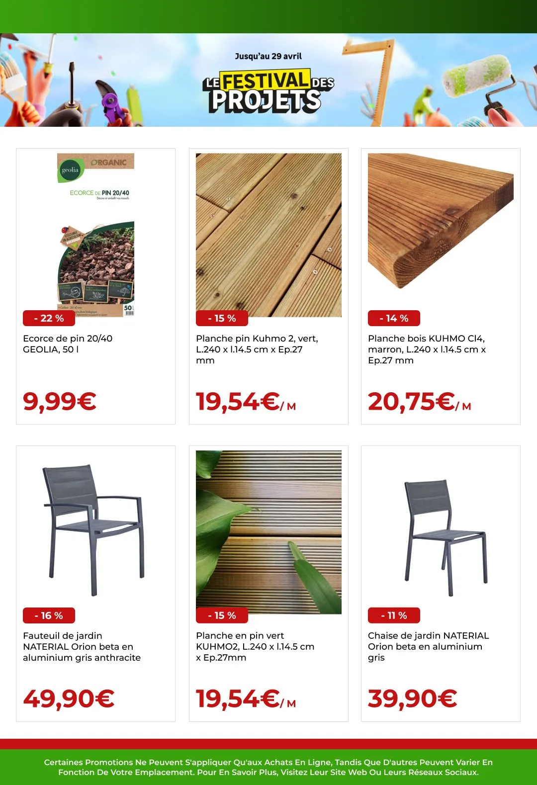 Leroy Merlin Offres et réductions du 10 avril au 24 avril 2025 - Catalogue page 2