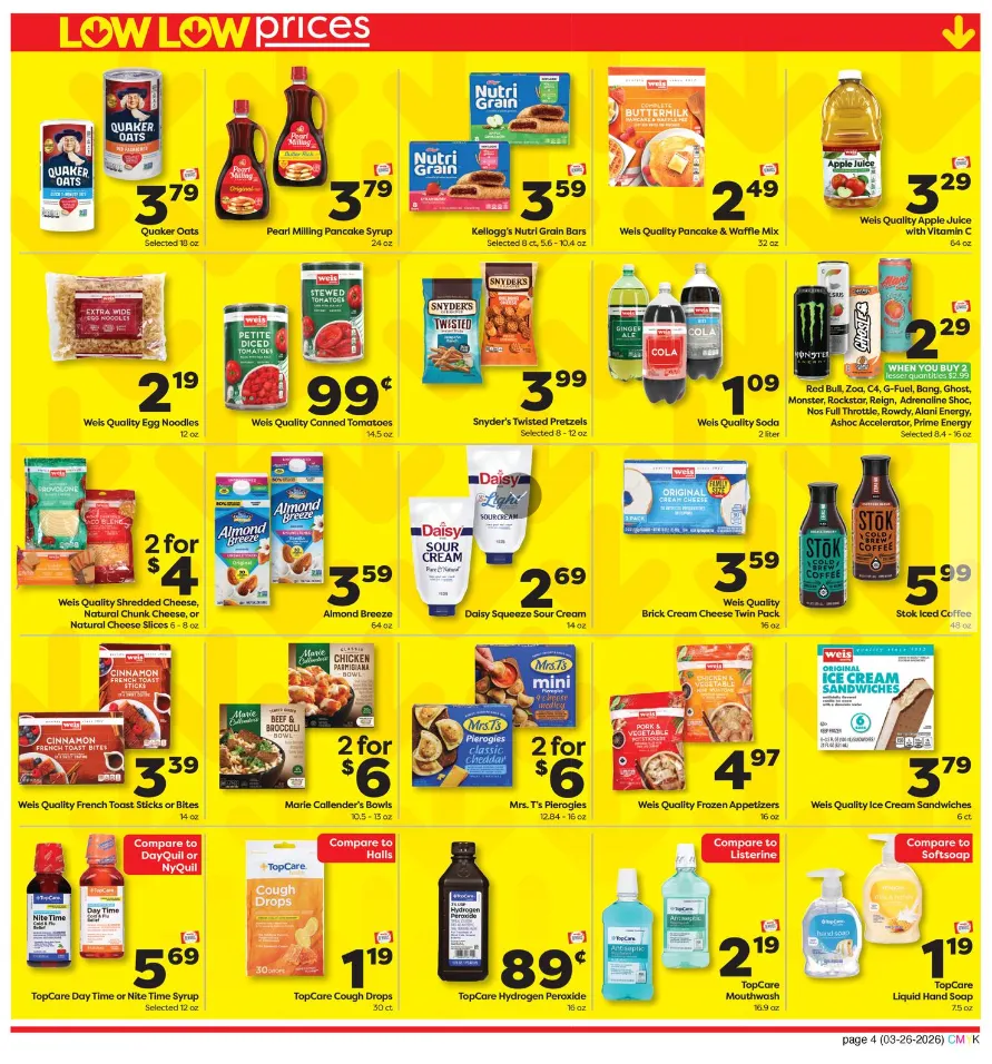 Weekly ad Weis Sales from March 26 to April 22 2026 - Page 2