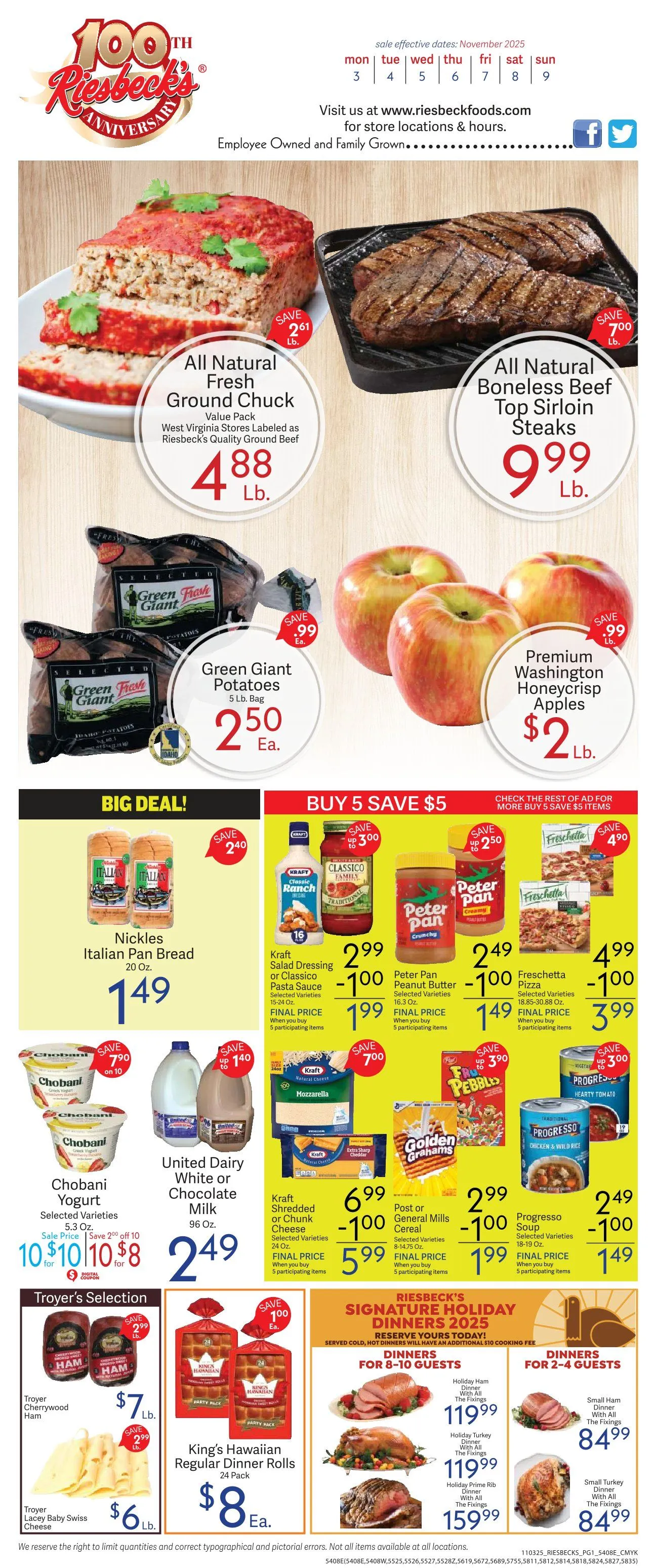 Weekly ad Riesbeck Sales from November 6 to November 8 2025 - Page 3