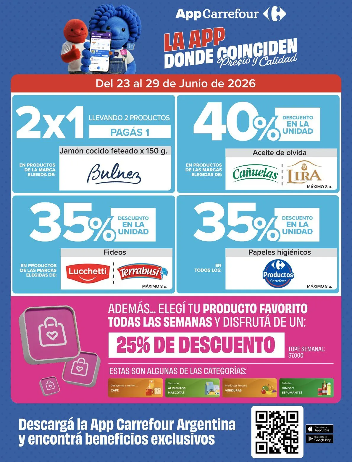 Ofertas de Ofertas Carrefour Market 23 de junio al 29 de julio 2026 - Página 3 del catálogo