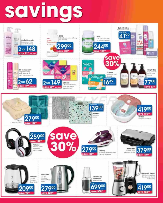 Clicks Sales from 22 January to 9 February 2026 - Catalogue Page 3