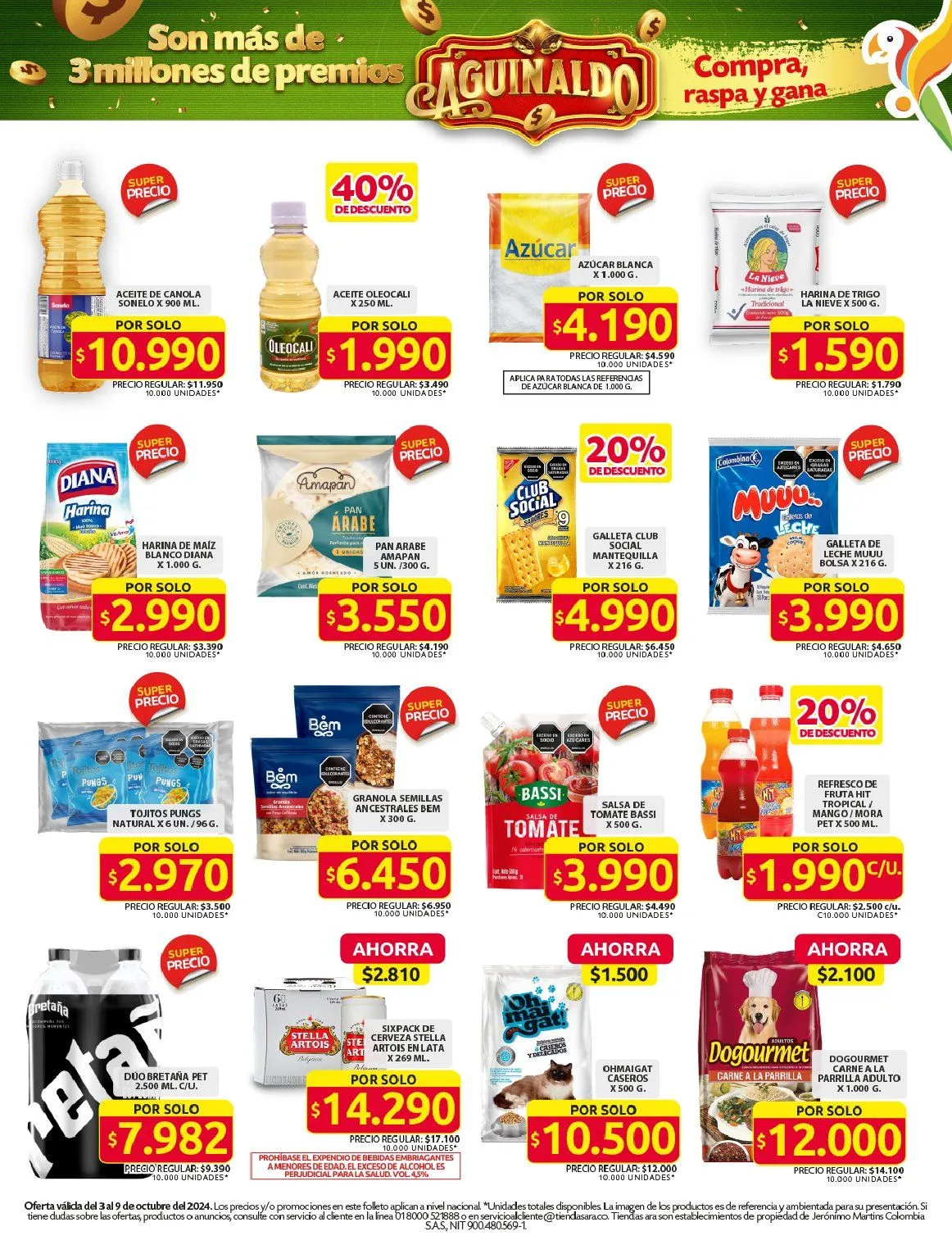 Catalogo de Ara Ofertas en Folletos 1 de octubre al 4 de noviembre 2024 - Pag 3
