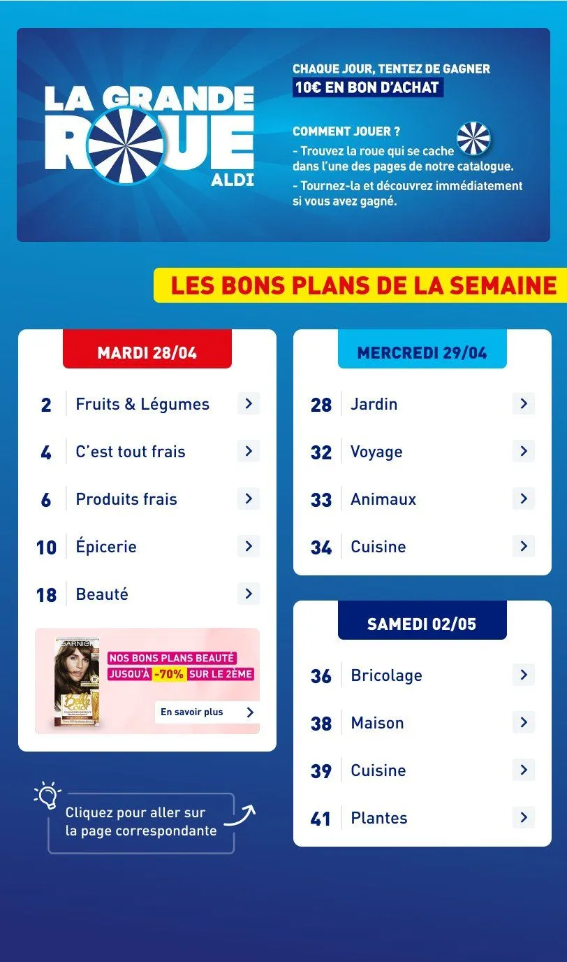  ALDI Catalogue du 29 avril au 4 mai 2026 - Catalogue page 3