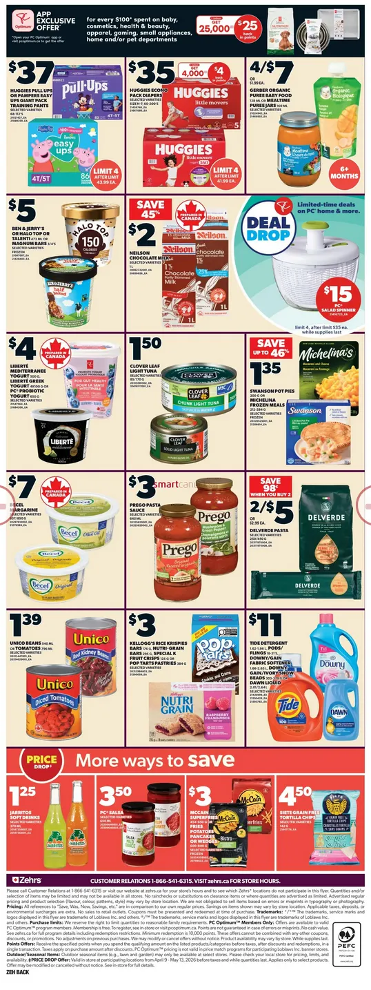 Zehrs Sales from April 16 to April 22 2026 - flyer page 3