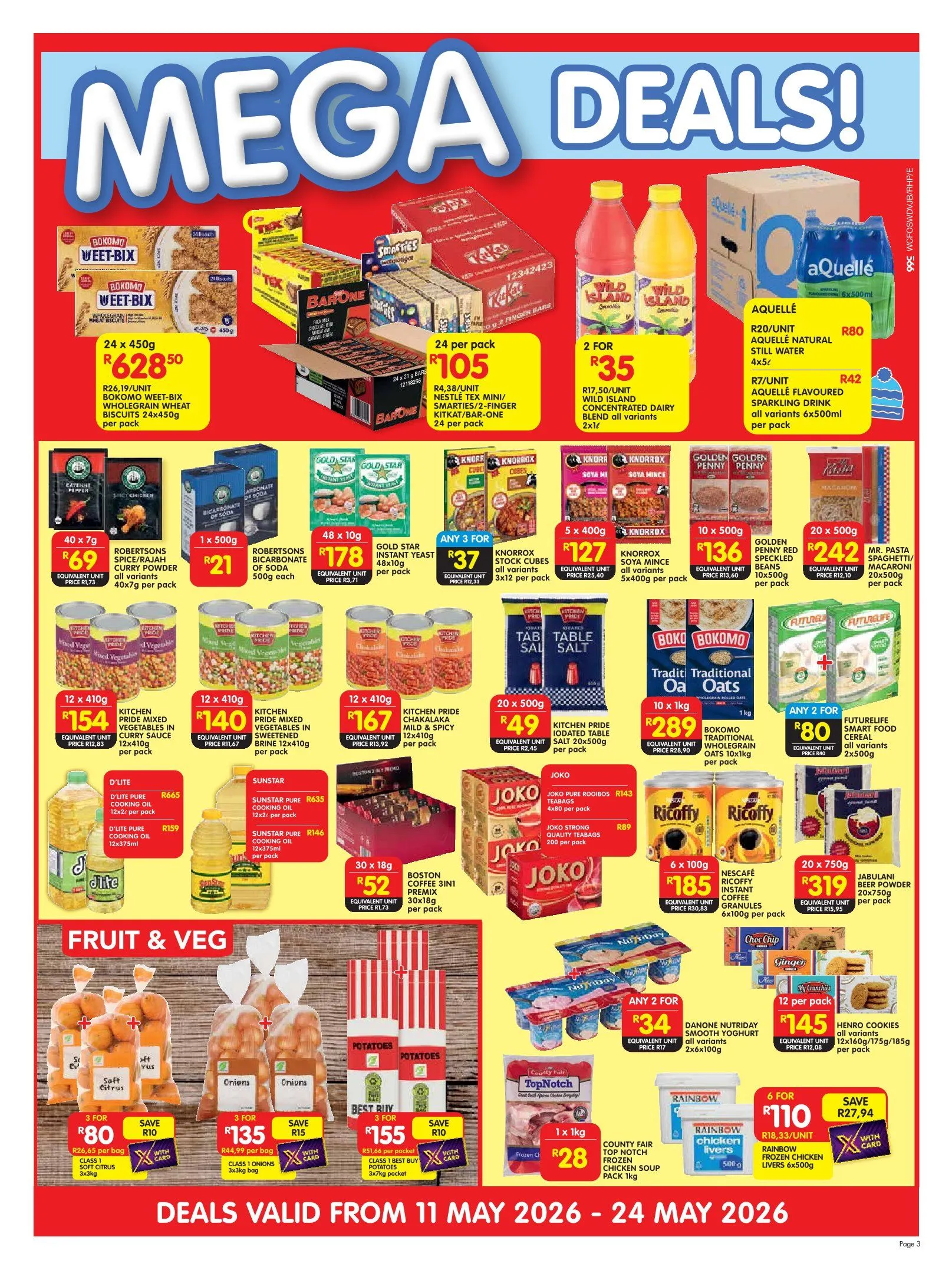  Shoprite Sales from 11 May to 24 May 2026 - Catalogue Page 3