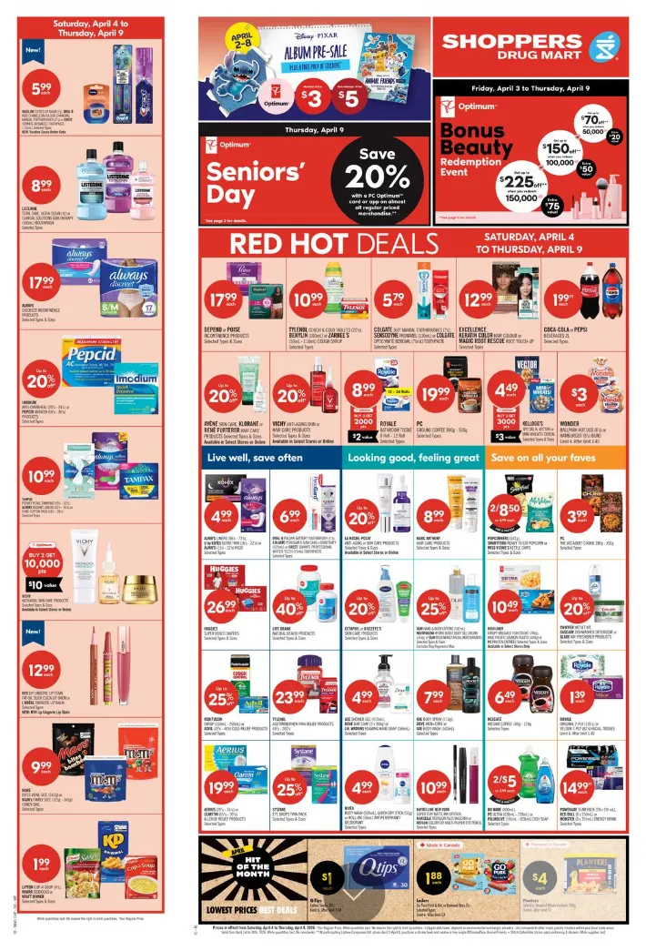 Shoppers Drug Mart Sales from April 4 to April 9 2026 - flyer page 3
