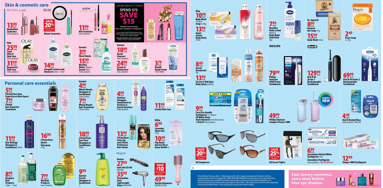 London Drugs Sales from April 2 to April 8 2026 - flyer page 3