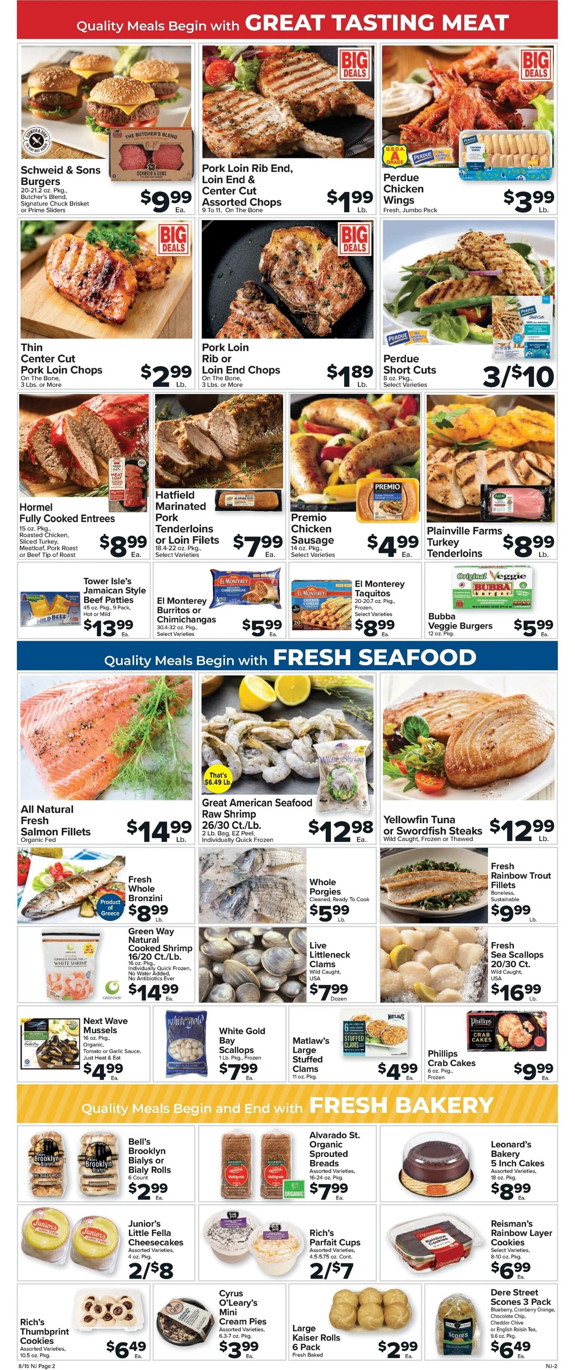Weekly ad Foodtown Sales from August 15 to August 21 2025 - Page 2