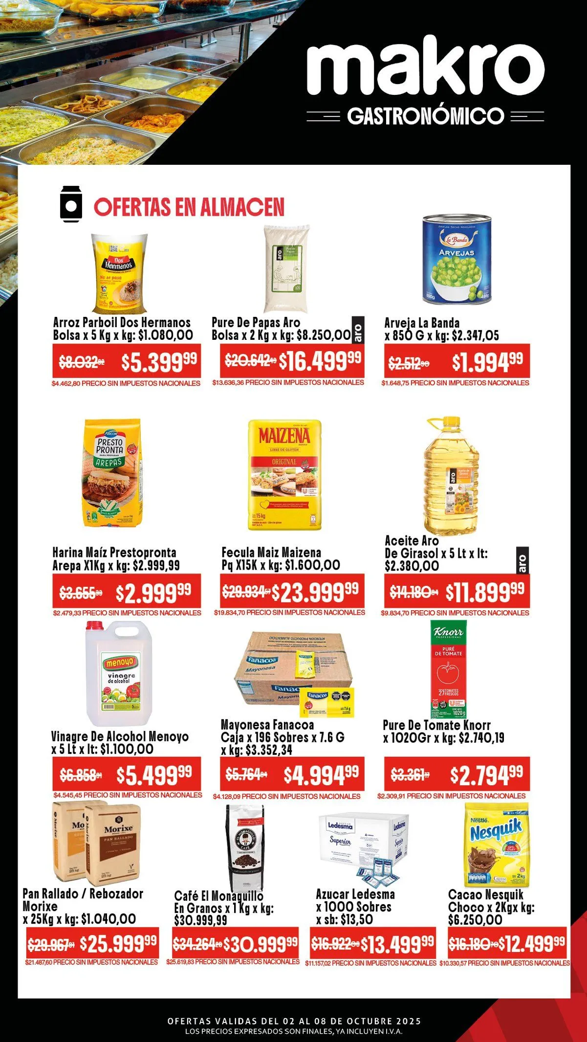 Ofertas de Ofertas Makro  2 de octubre al 8 de octubre 2025 - Página 3 del catálogo
