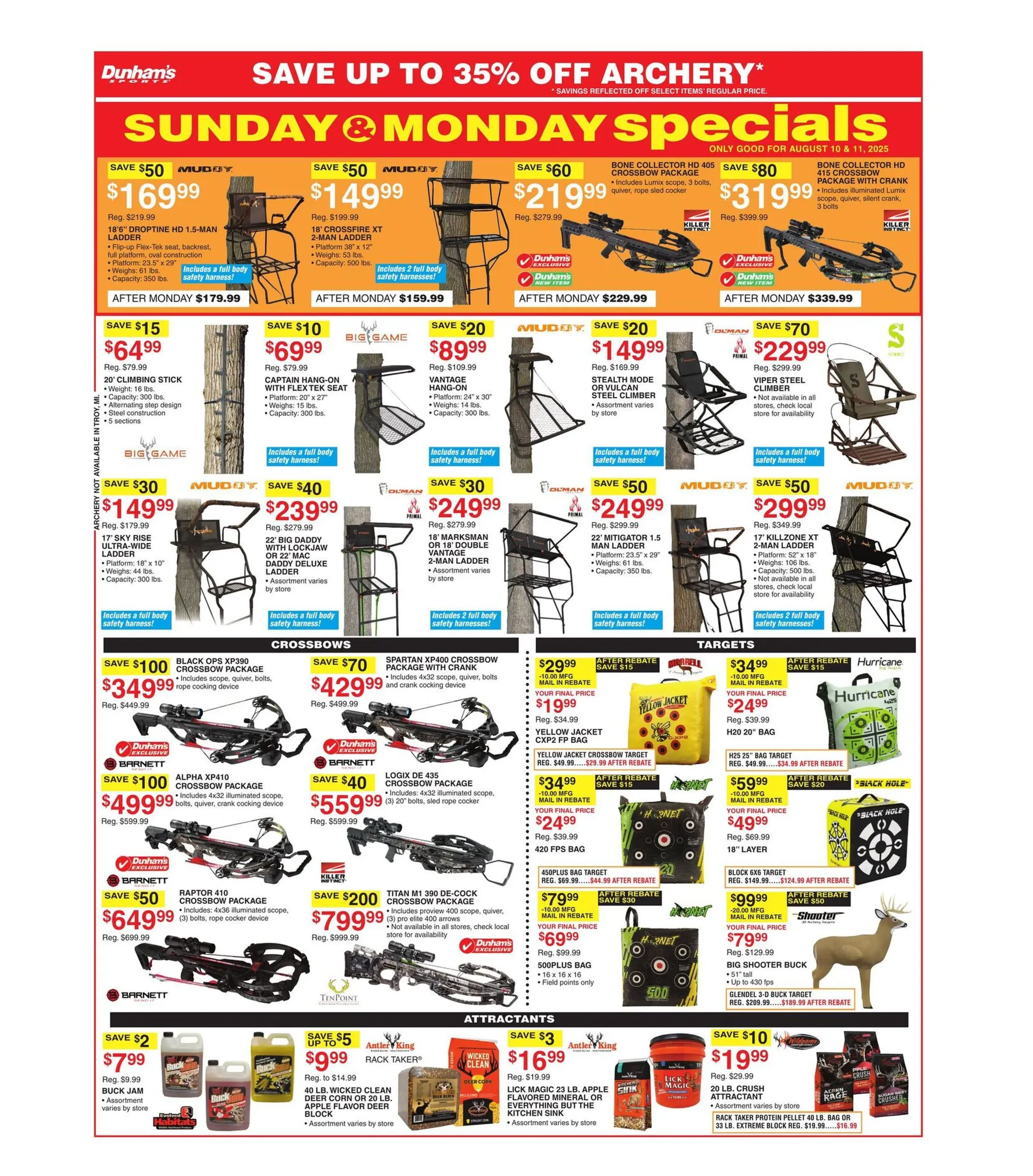 Weekly ad Dunham's Sports Sales from August 9 to August 14 2025 - Page 3