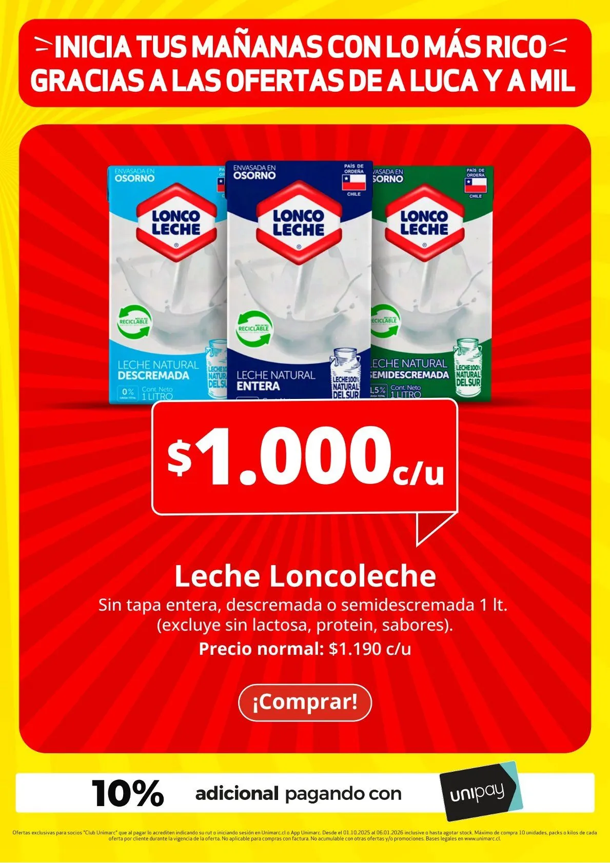 Catálogo de Unimarc Ofertas 21 de octubre al 31 de octubre 2025 - Página 3