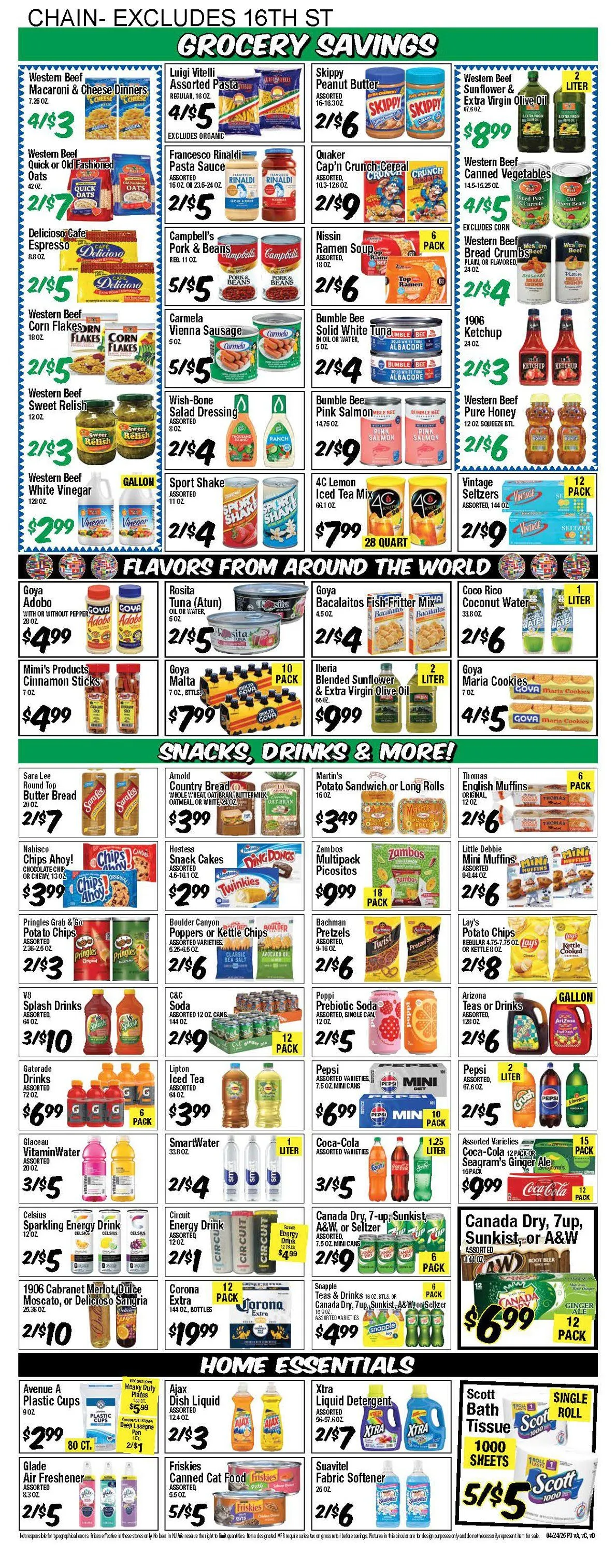 Weekly ad Western Beef Sales from April 24 to April 30 2025 - Page 3