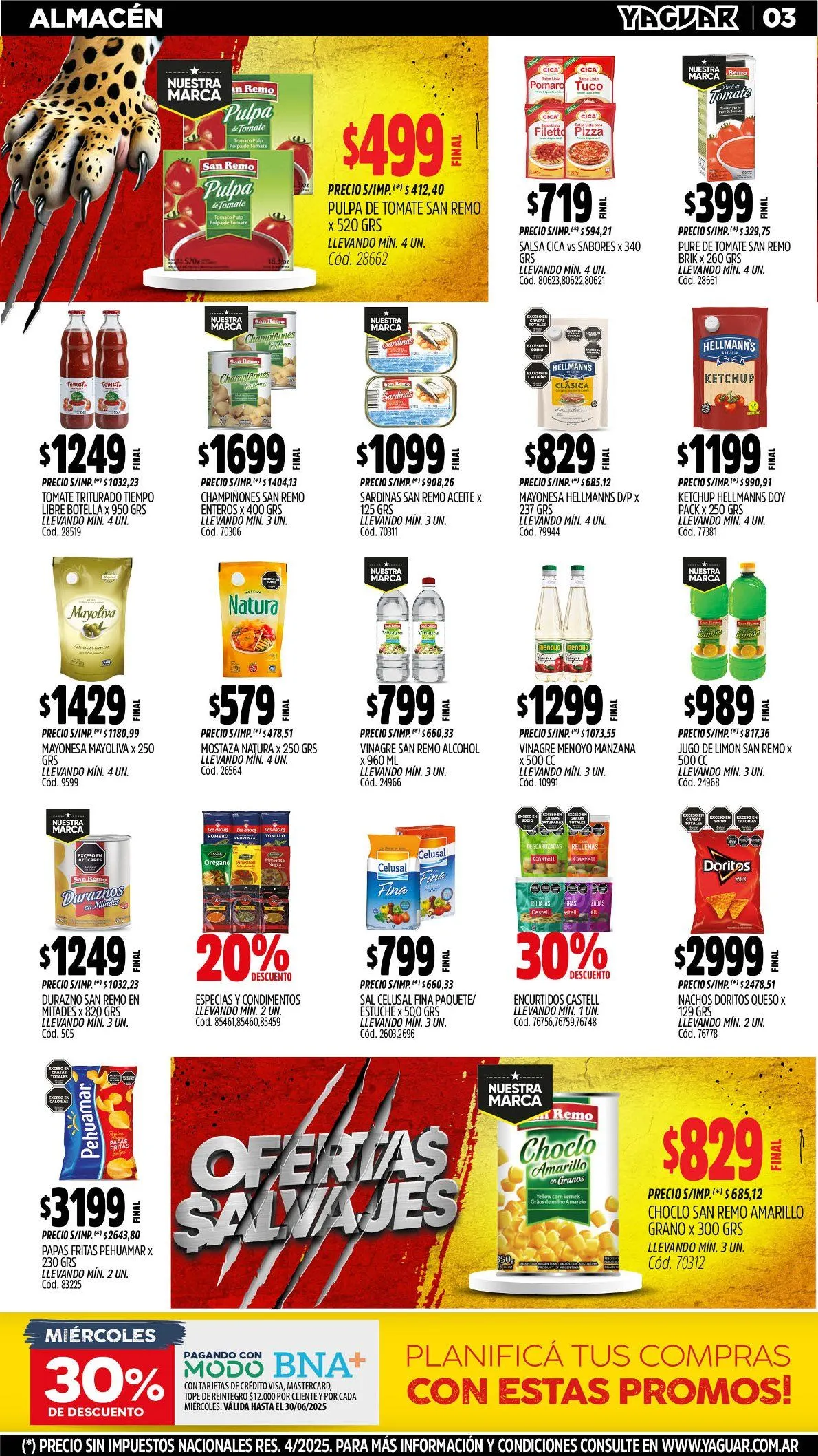 Ofertas de Yaguar Ofertas 30 de junio al 7 de julio 2025 - Página 3 del catálogo