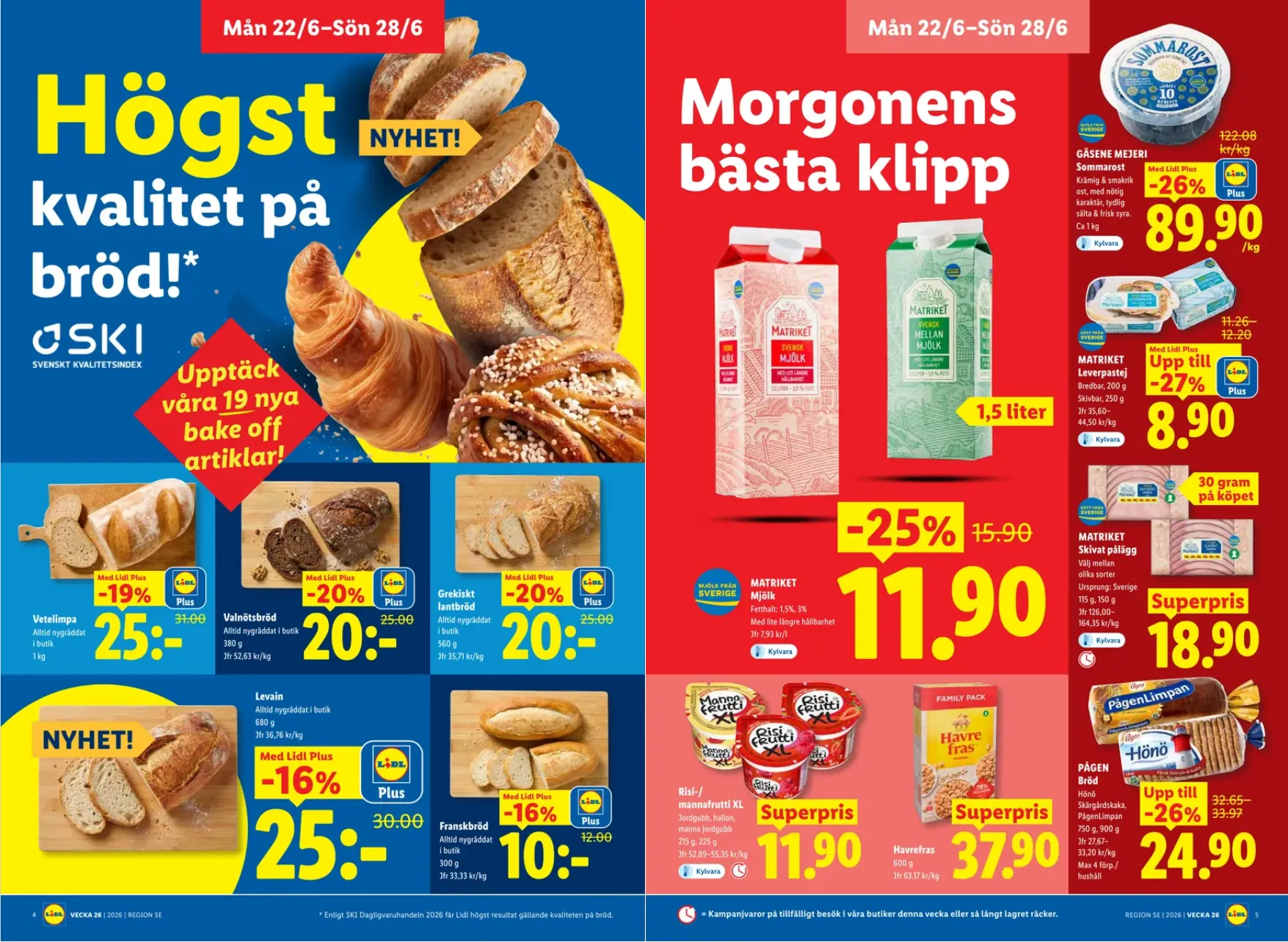Senaste Lidl erbjudanden från 22 juni till 28 juni 2026 - Reklamblad sidor 3