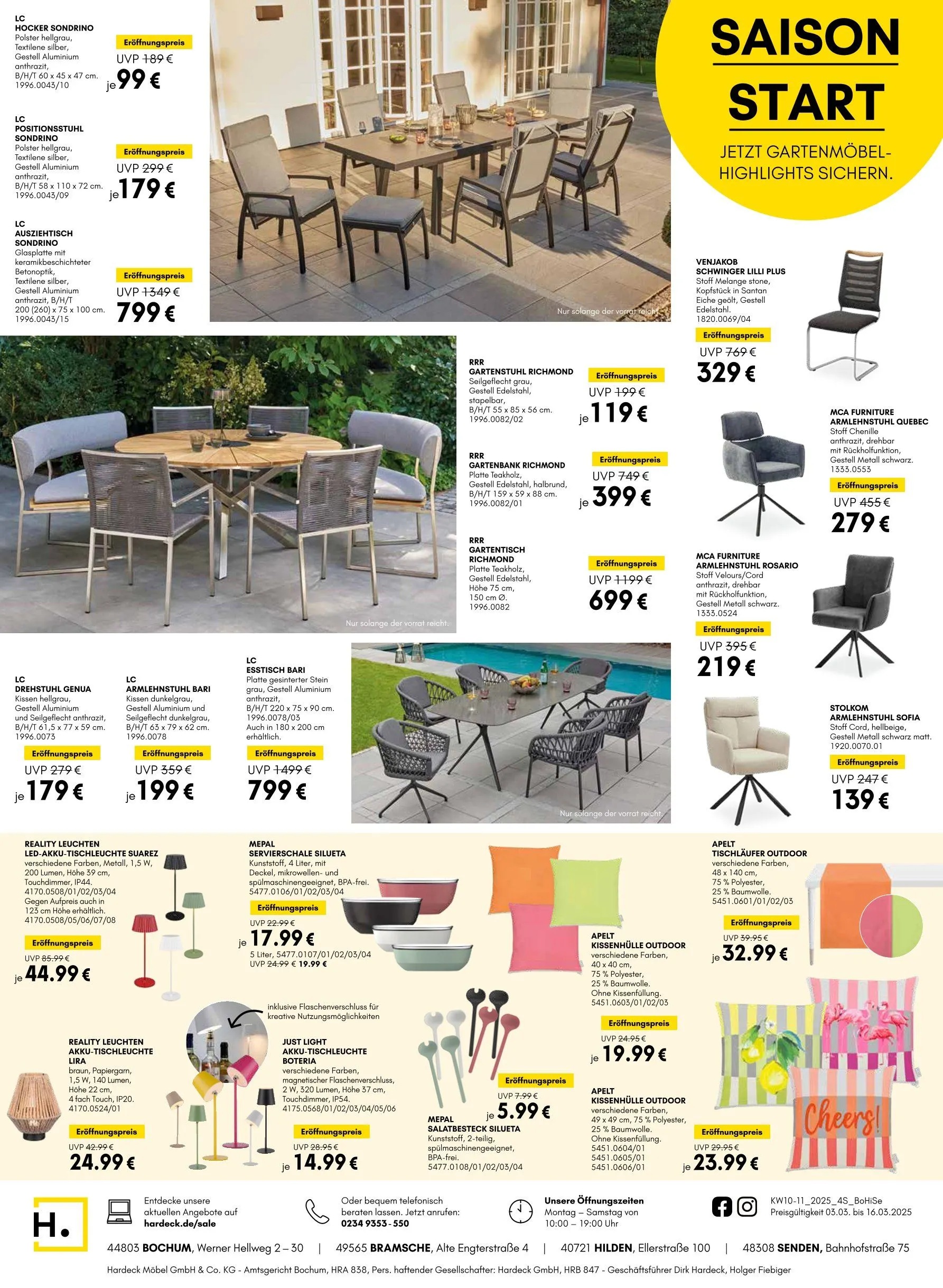 Hardeck Prospekt von 14. März bis 16. März 2025 - Prospekt seite 3