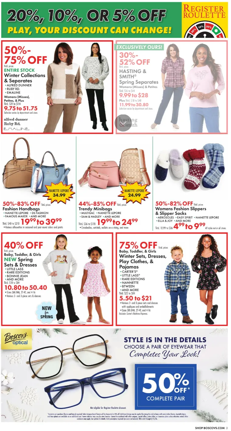 Weekly ad Boscov's Sales from January 22 to January 28 2026 - Page 3
