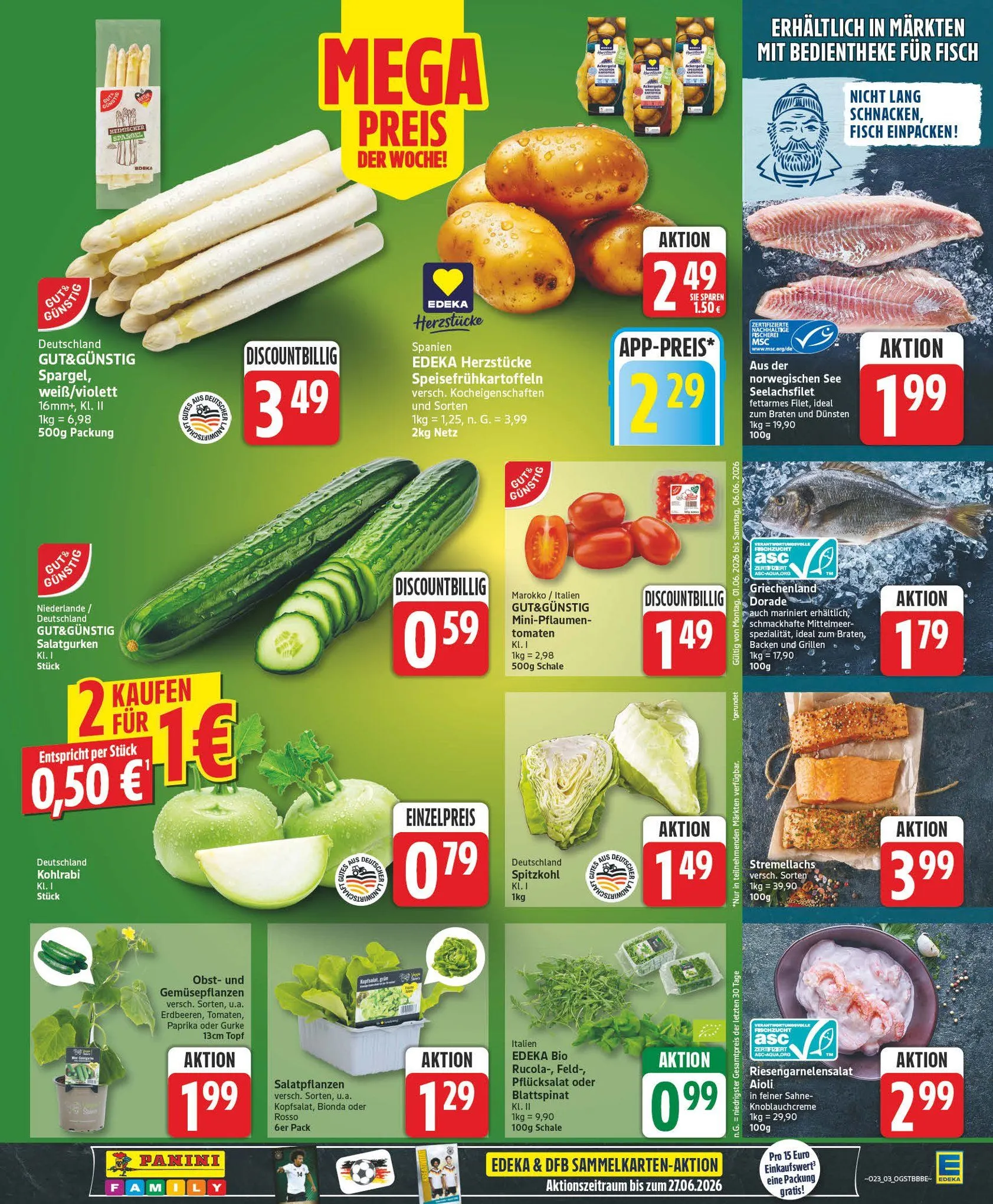 Edeka Angebote von 1. Juni bis 6. Juni 2026 - Prospekt seite 3