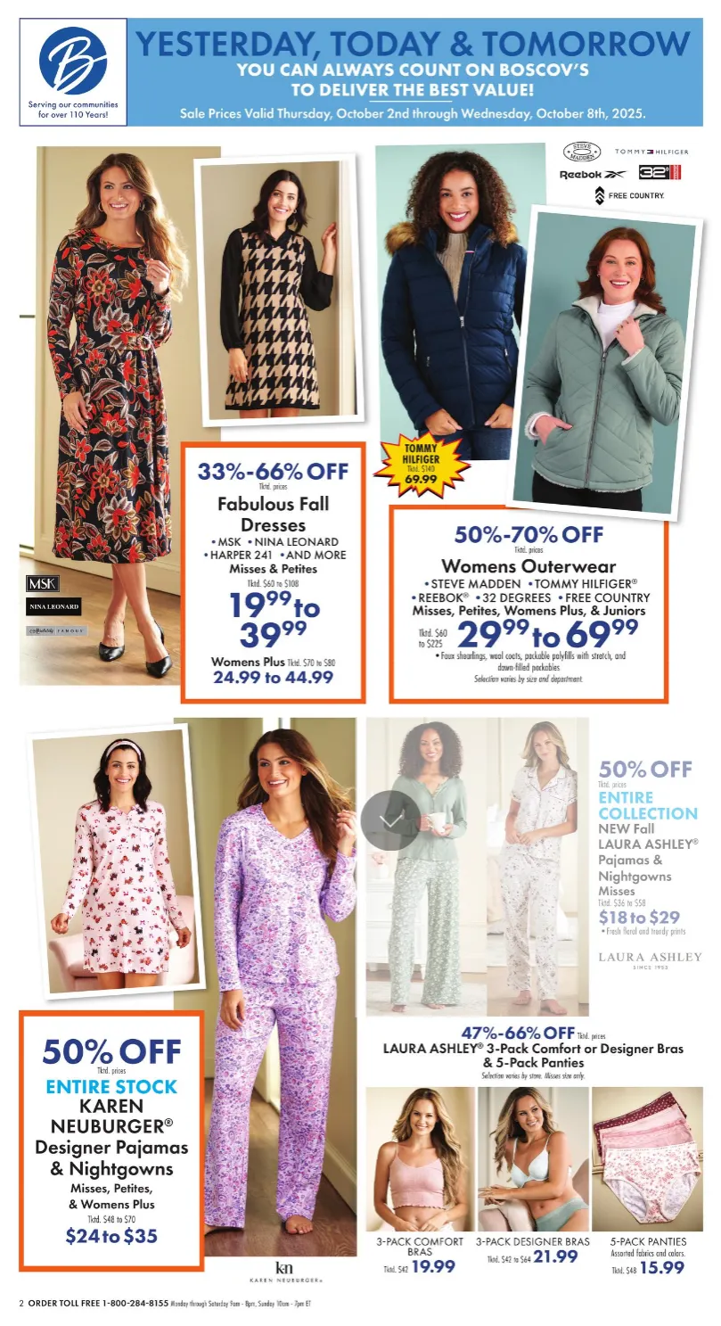 Weekly ad Boscov s Sales from October 2 to October 8 2025 - Page 3