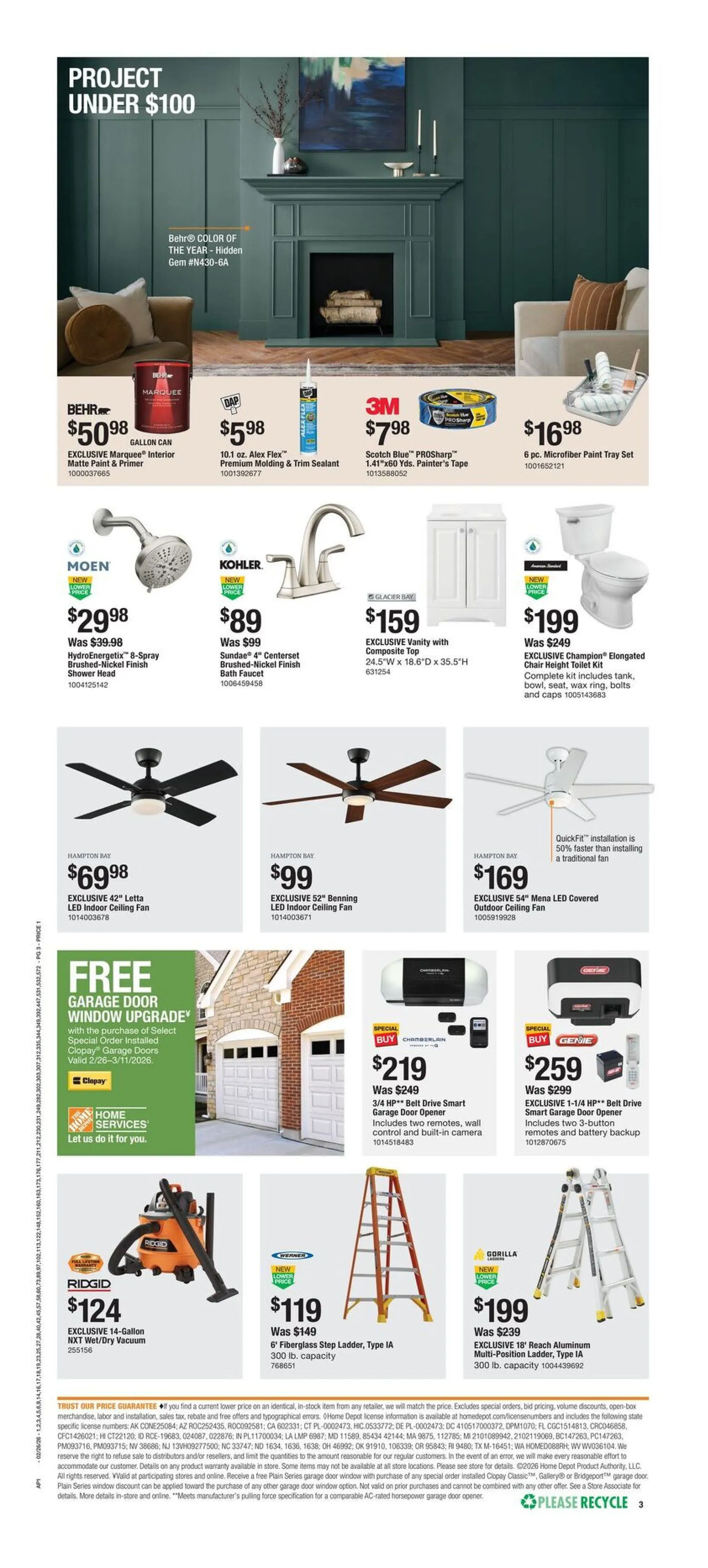 Weekly ad The Home Depot Sales from March 2 to March 11 2026 - Page 3