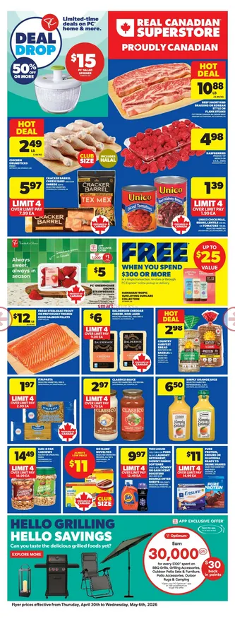 Real Canadian Superstore Sales from April 30 to May 6 2026 - flyer page 3