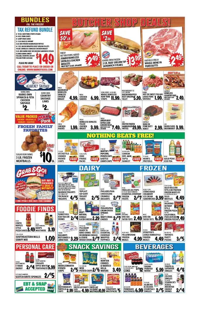 Weekly promotion Karns Quality Foods Sales spanning from April 7 to April 13 2026 - Page 3 for Catalogue 365