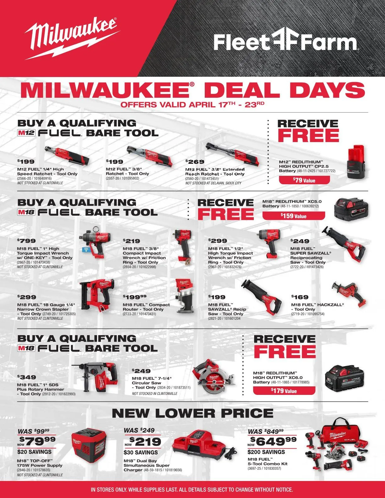 Weekly ad Fleet Farm Deals from April 17 to April 23 2025 - Page 3