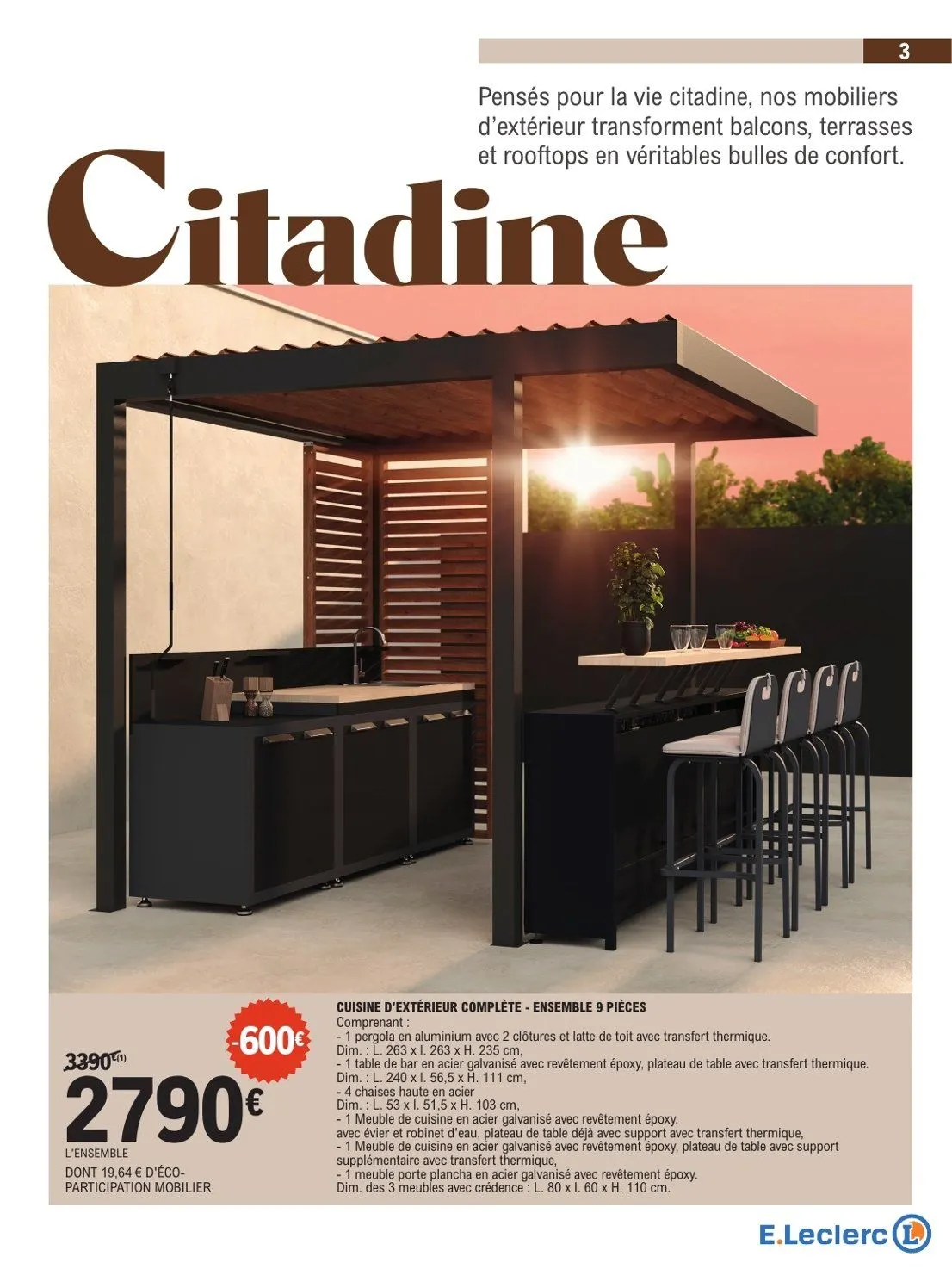 Catalogues E.Leclerc Brico du 31 mars au 18 avril 2026 - Catalogue page 3