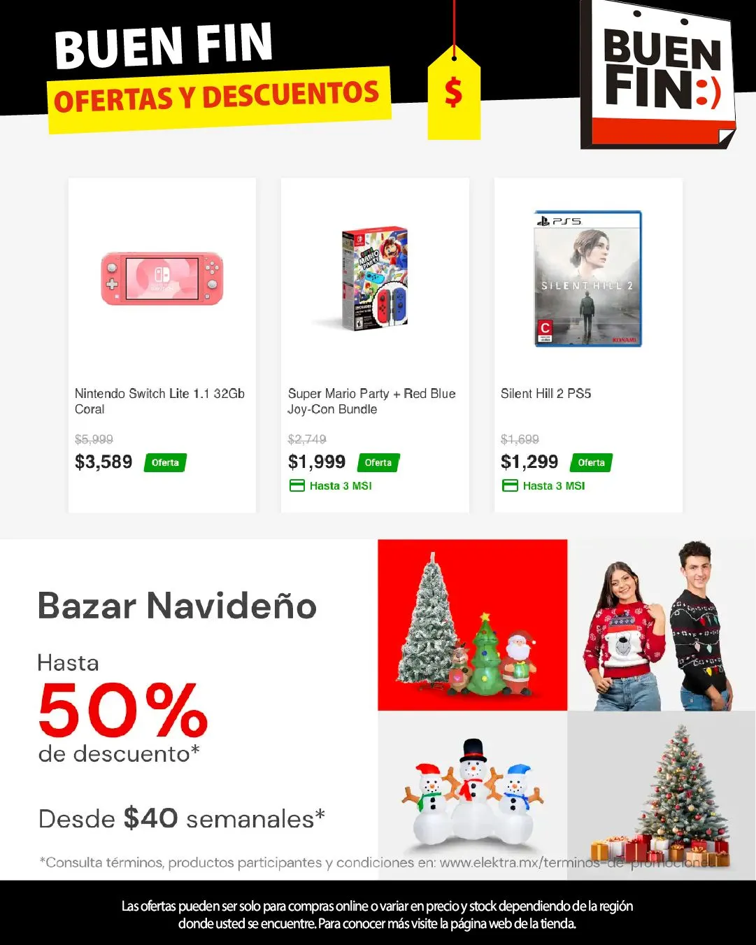 Catálogo de Elektra Descuentos de Buen fin! 15 de noviembre al 19 de noviembre 2024 - Pagina 8