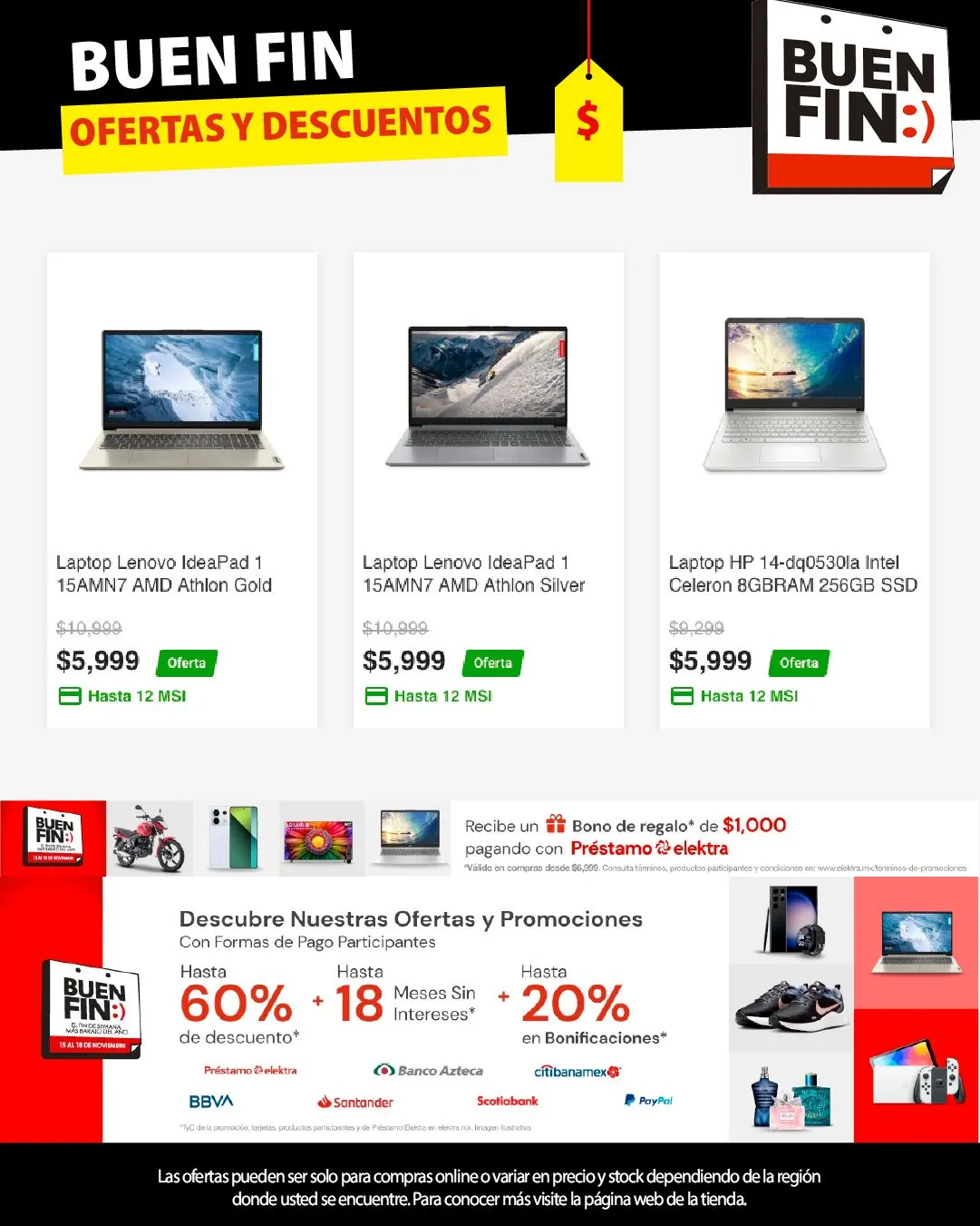 Catálogo de Elektra Descuentos de Buen fin! 15 de noviembre al 19 de noviembre 2024 - Pagina 5