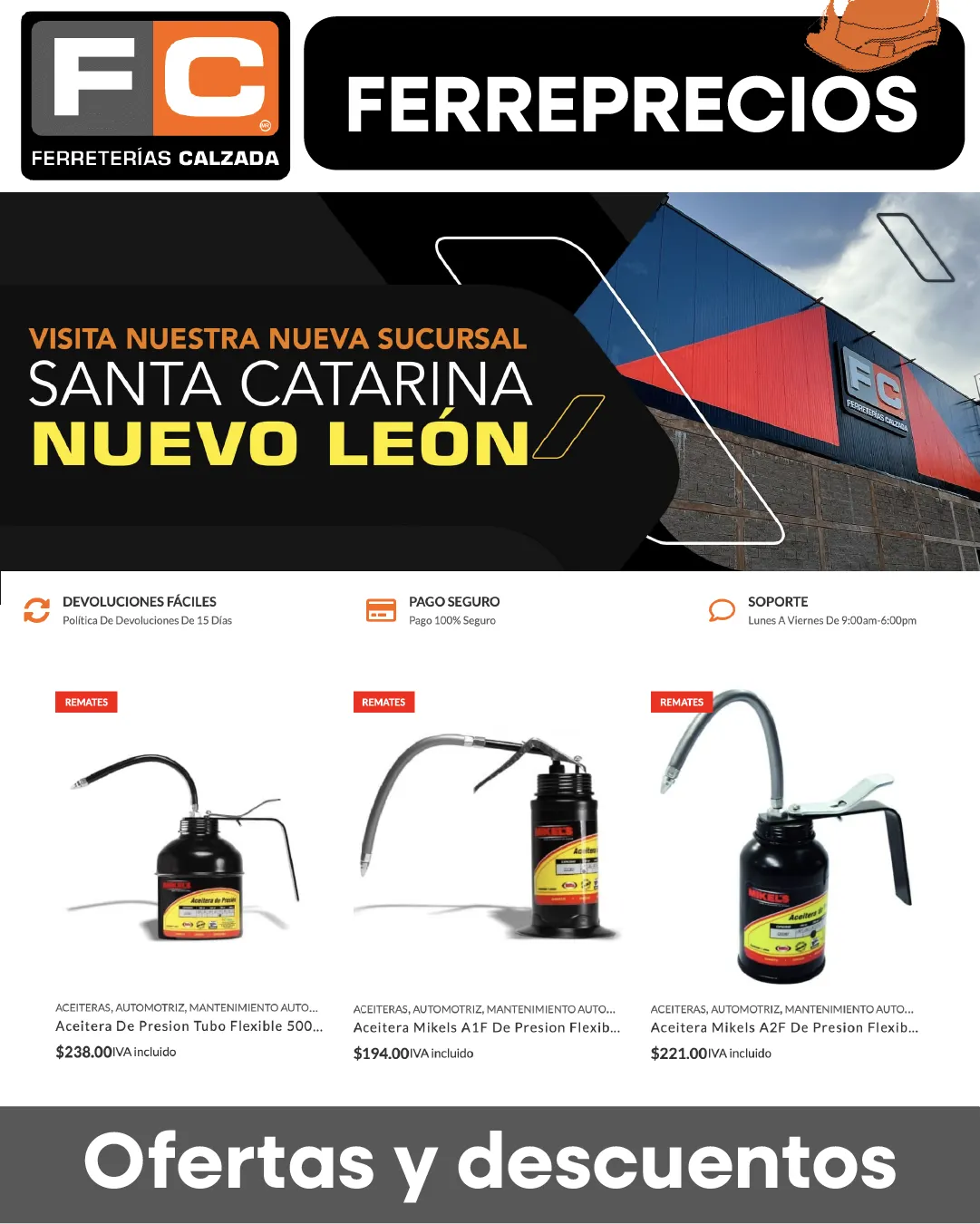 Catálogo de Ferretería Calzada Ofertas y descuentos 18 de abril al 2 de mayo 2025 - Pagina