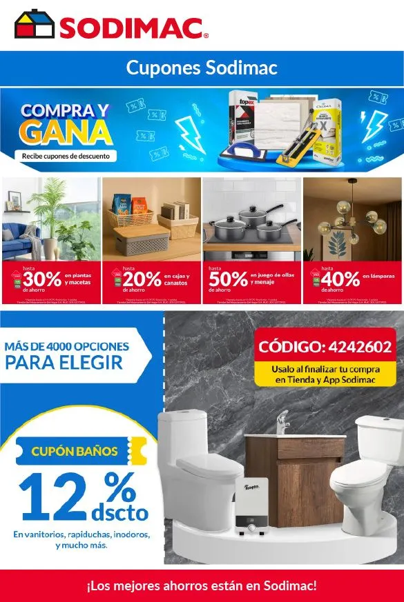 Catalogo de Sodimac Cupones Sodimac 5 de mayo al 19 de mayo 2025 - Pag 1