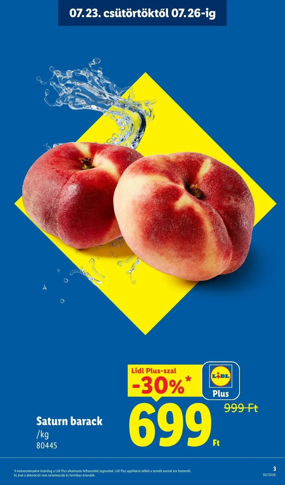 Katalógus Lidl legfrissebb ajánlatai július 23.-tól július 29.-ig 2026. - Oldal 3
